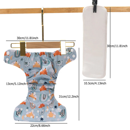 Reusable diapers small soft ecological