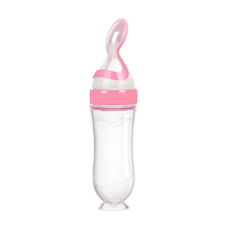 Squeezing Feeding Bottle Cup