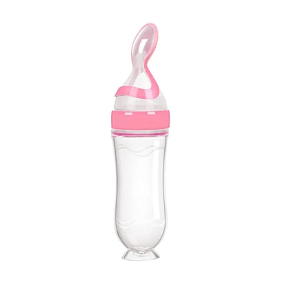 Squeezing Feeding Bottle Cup