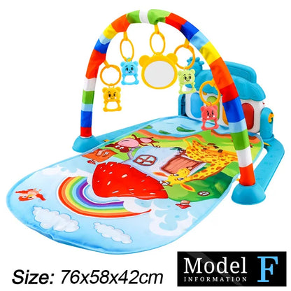 Baby Fitness Stand Music Play Gym Activity
